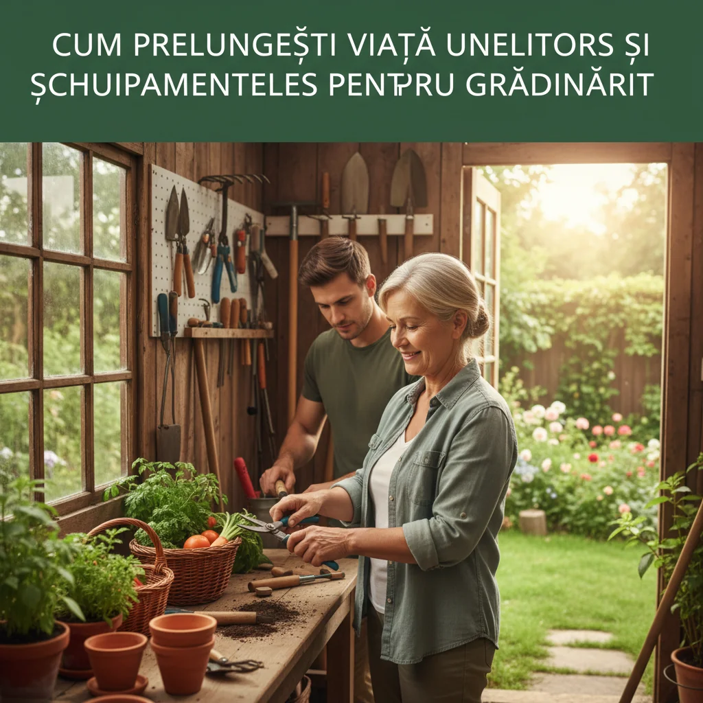 Sfaturi esențiale pentru a prelungi durata de viață a uneltelor și echipamentelor de grădinărit