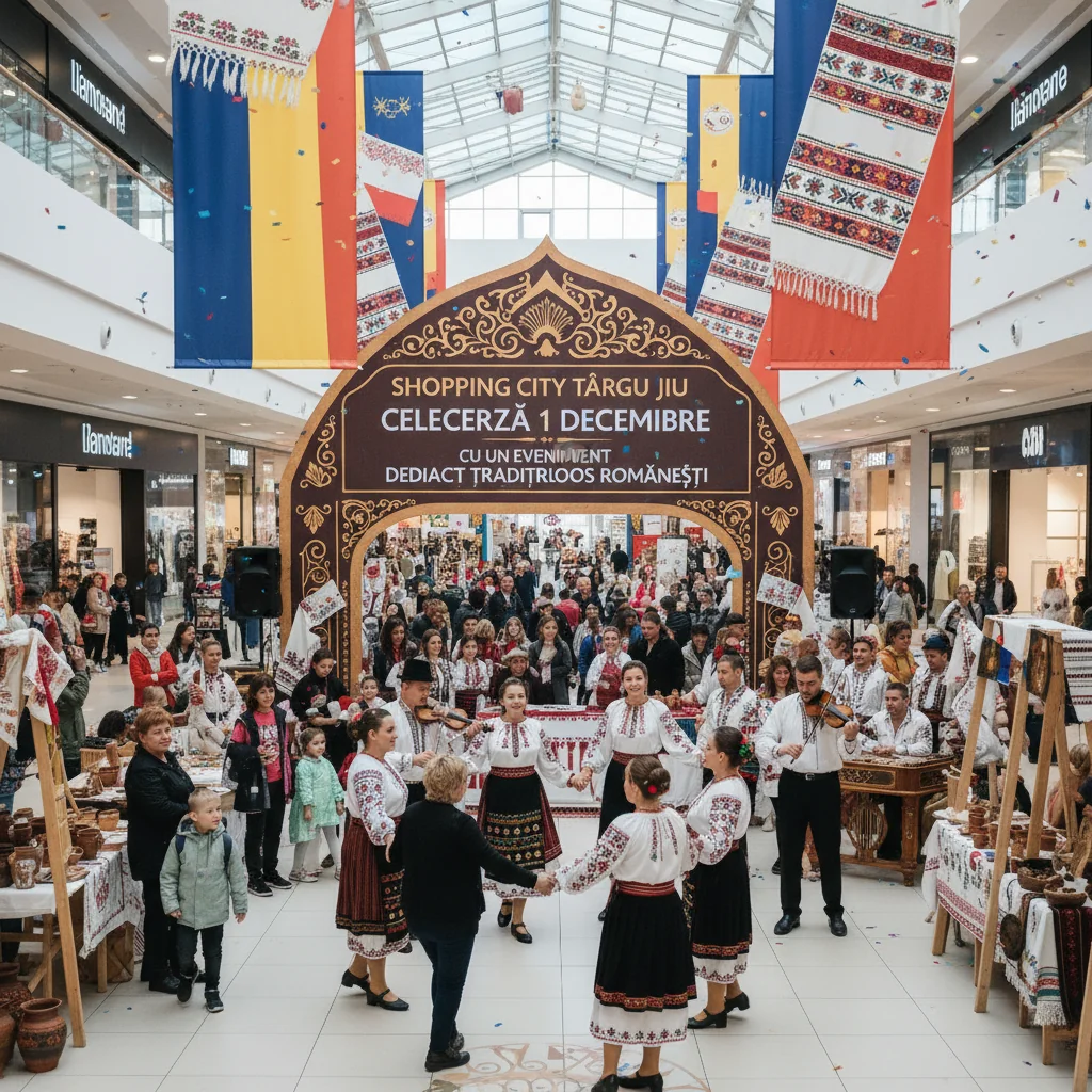 Shopping City Târgu Jiu marchează 1 Decembrie printr-un eveniment special dedicat tradițiilor românești