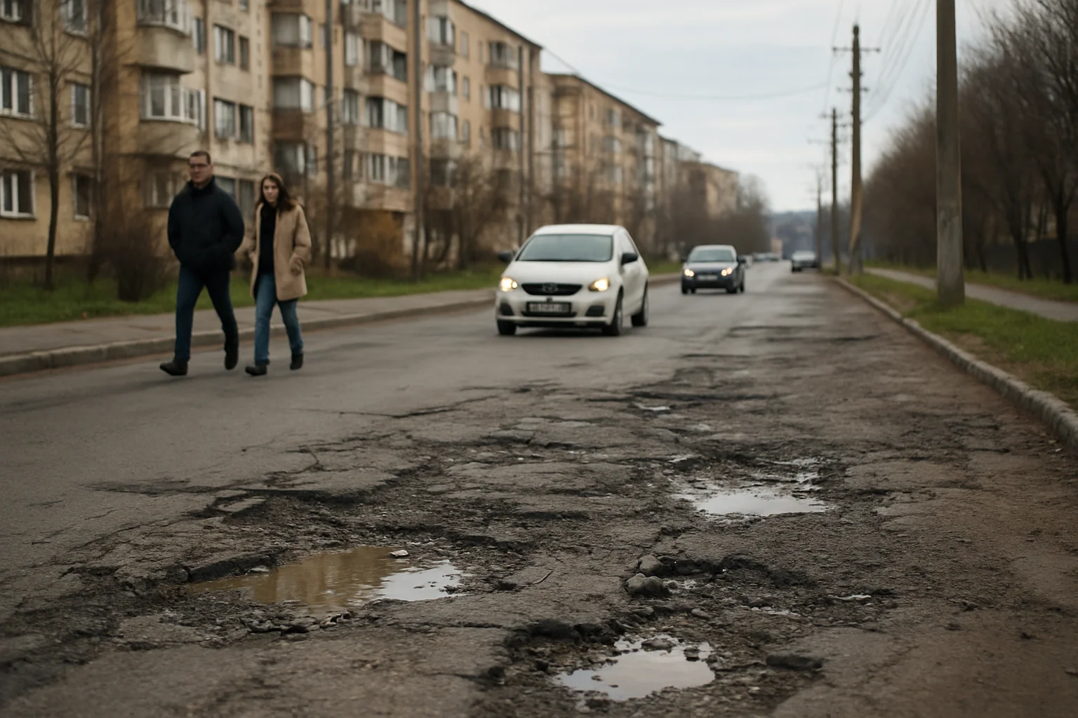 Situația actuală a infrastructurii rutiere din Târgu Jiu în 2026