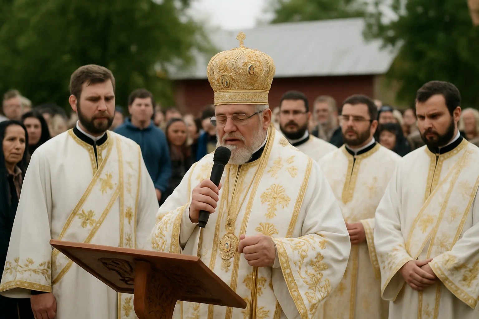Slujbă Arhierească la Mănăstirea Icoana, Crasna, de Sânziene