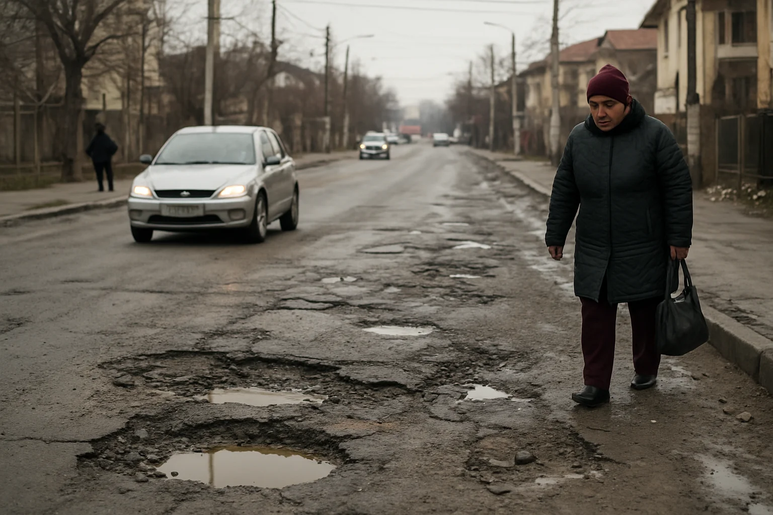 Starea actuală a infrastructurii rutiere din Târgu Jiu – martie 2026