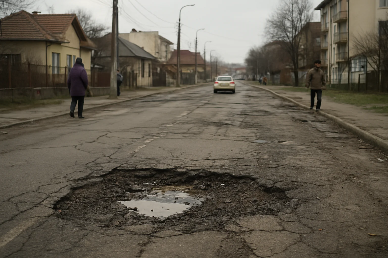 Starea actuală a infrastructurii rutiere în Târgu Jiu – 4 aprilie 2026