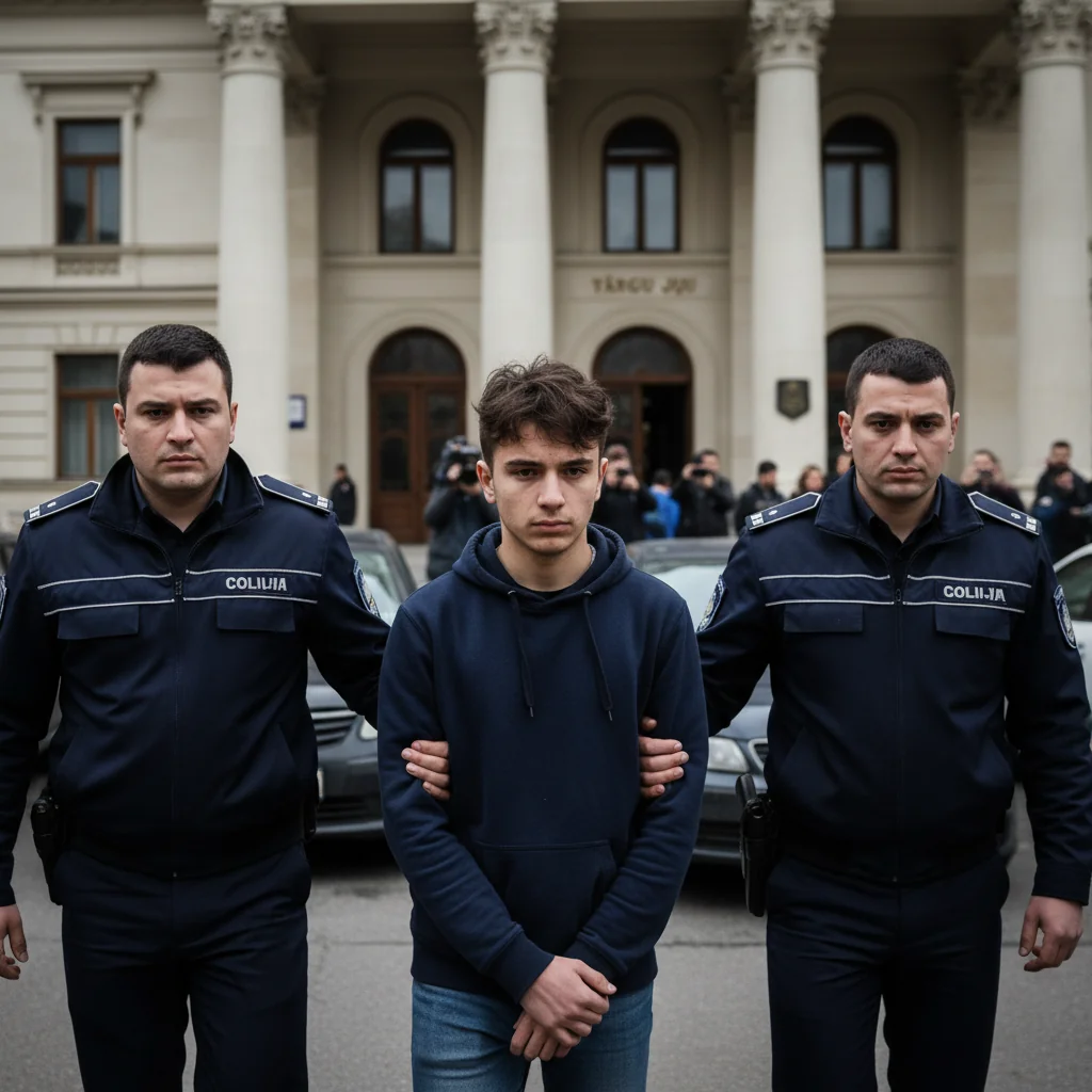 Tânărul de 17 ani din Târgu Jiu, cercetat sub control judiciar după distrugerea a 27 de mașini