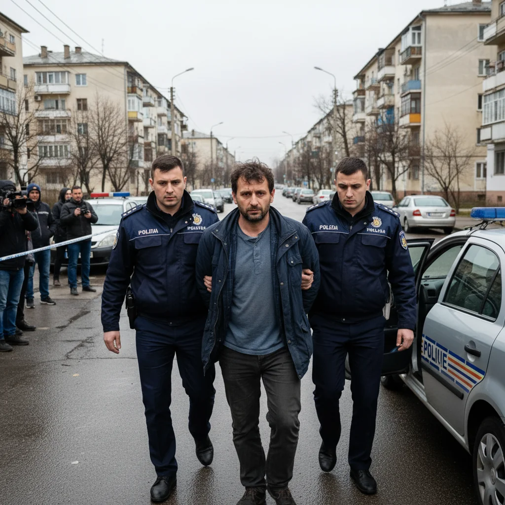 Tatăl băiatului care a provocat panică, arestat de polițiști