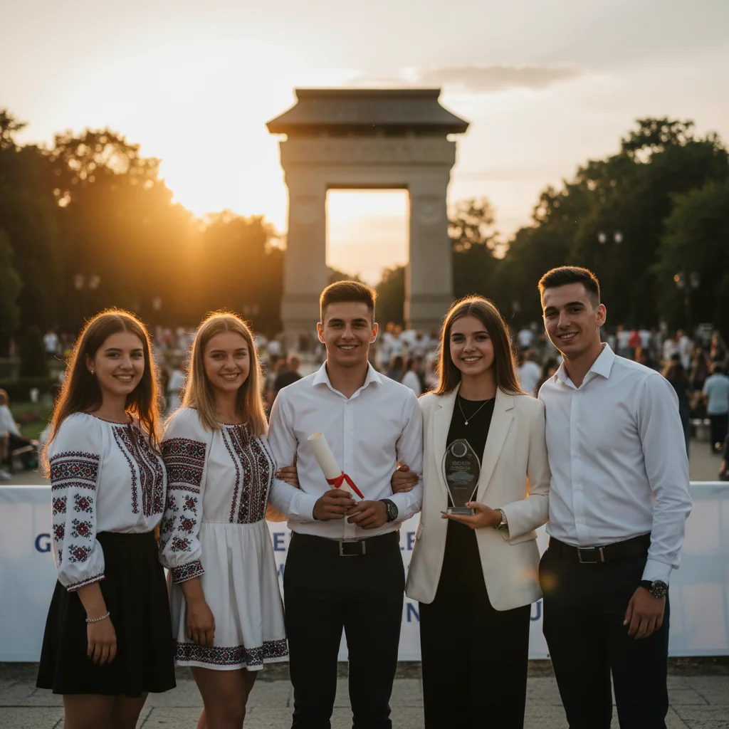 Tineri talentați din Gorj, premiați la Gala Faptelor Bune