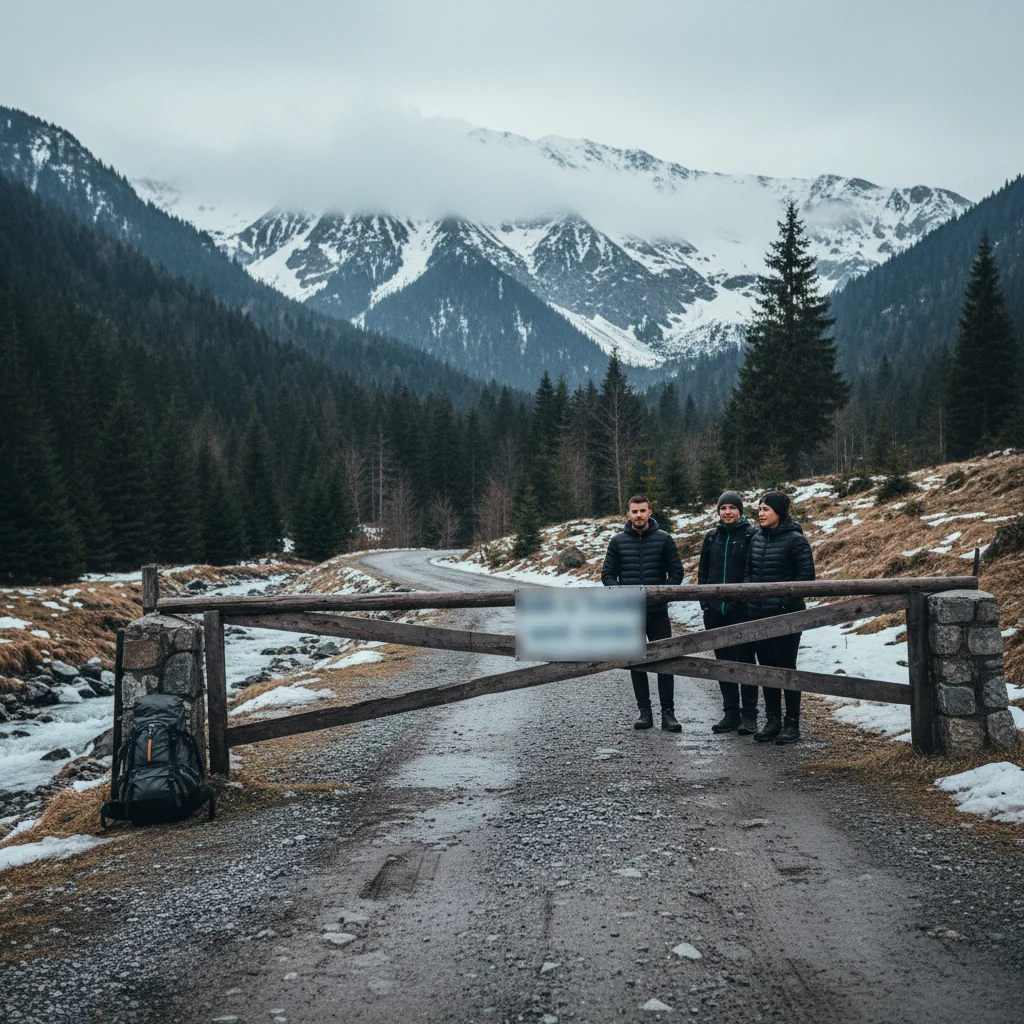 Transalpina rămâne închisă pentru siguranța traficului