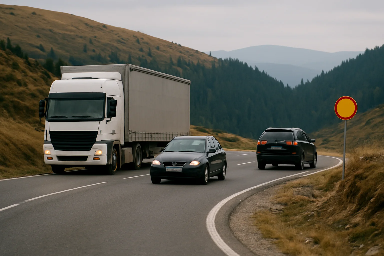 Transalpina redeschisă: restricții de tonaj și orar