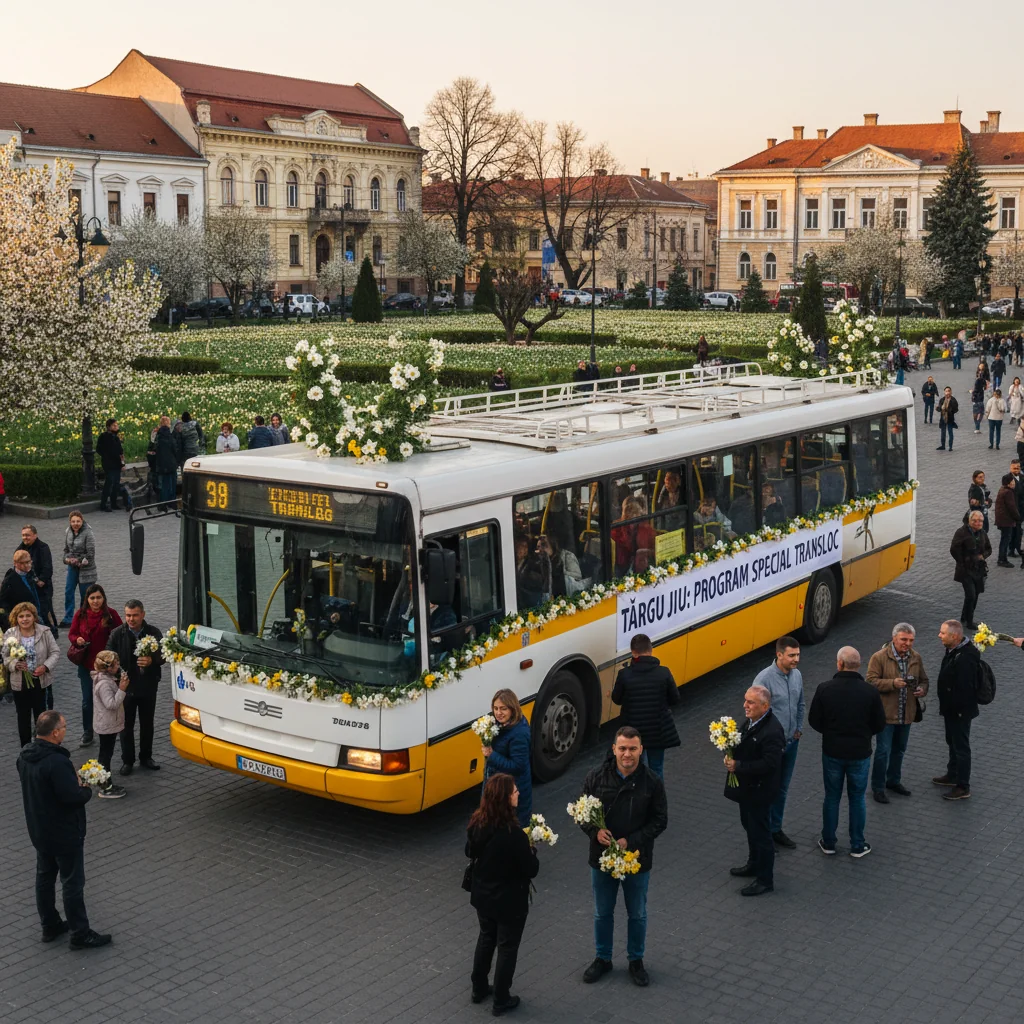 Transloc oferă program special de Sărbătoarea Narciselor în Târgu Jiu