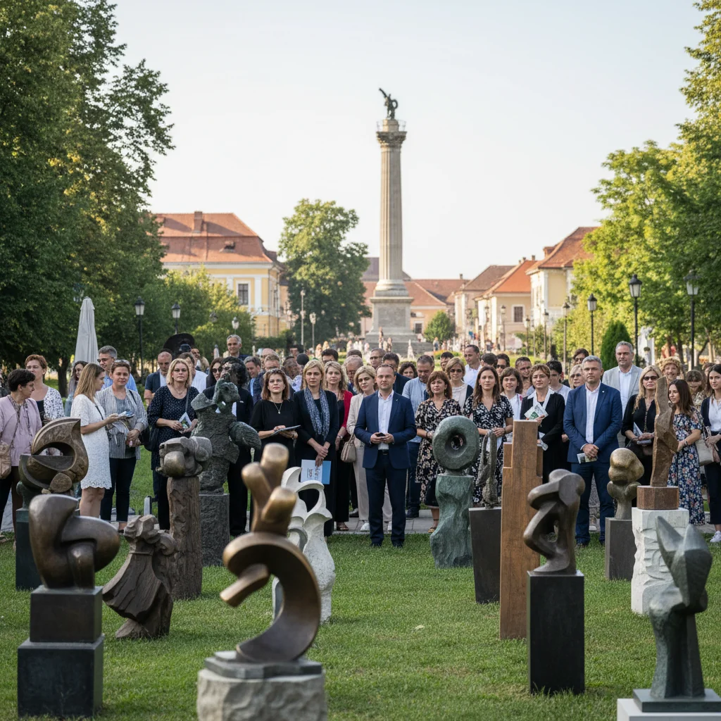 Trienala de Sculptură Brâncuși aduce 29 de artiști internaționali