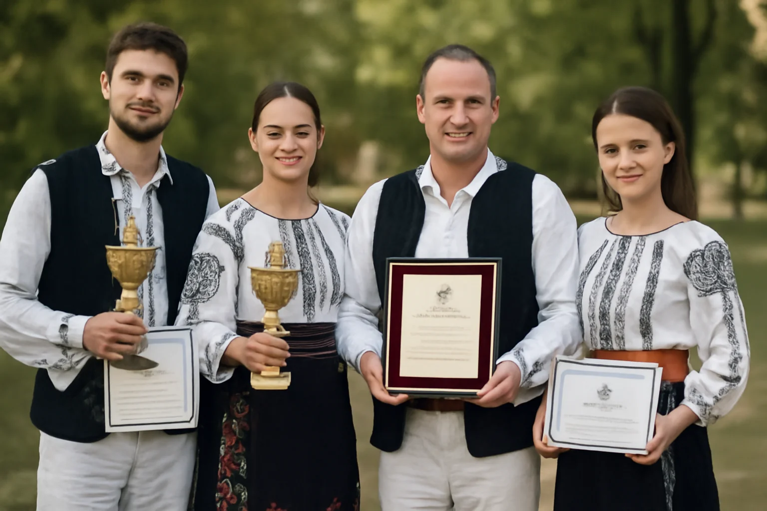 Trupa Vatra Dacică câștigă premii importante în domeniu