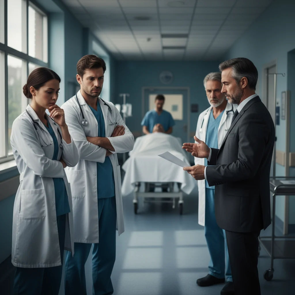 un medic concediat și altul sancționat cu reducerea salariului