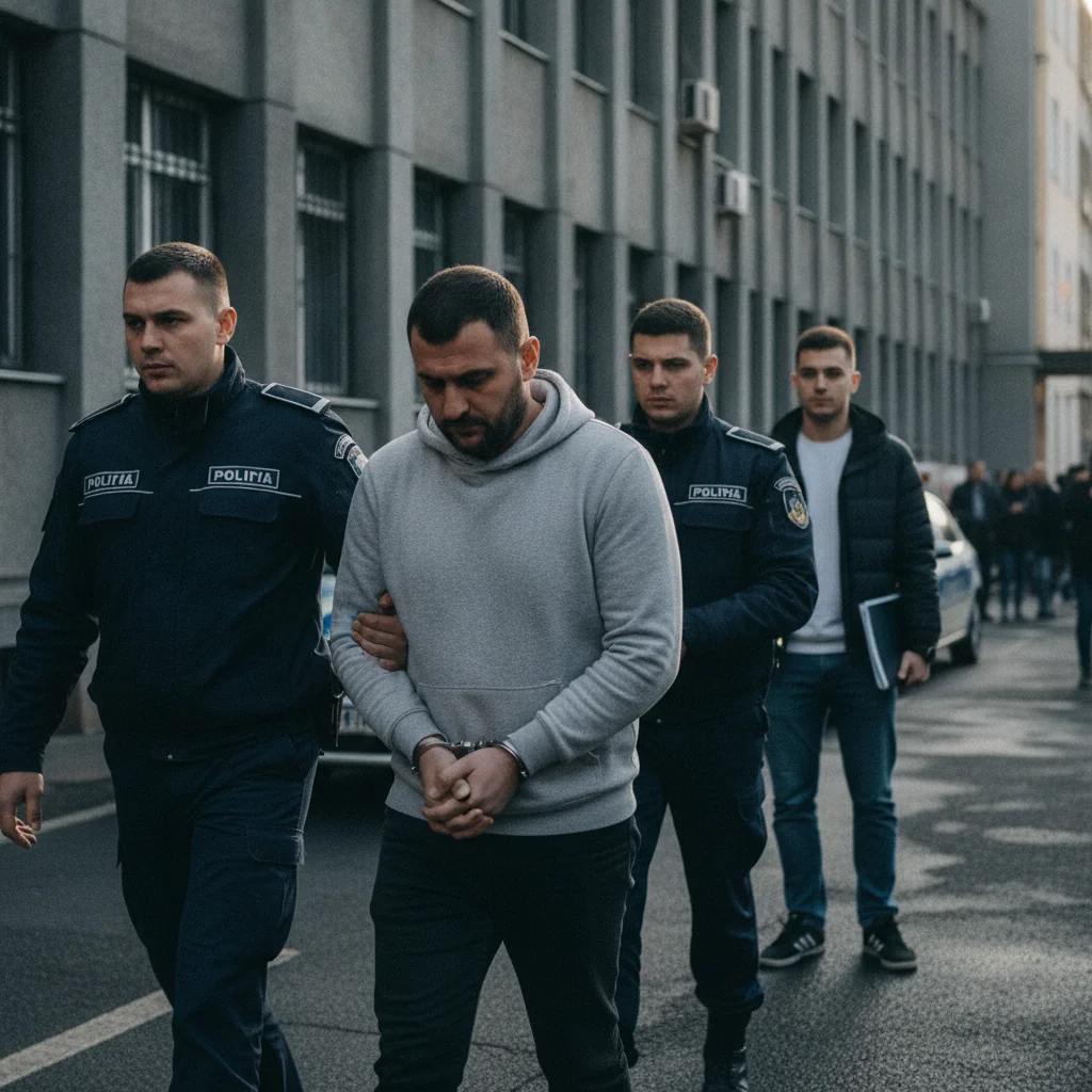 Un tânăr din Târgu Jiu, arestat pentru proxenetism; pistol găsit la percheziții