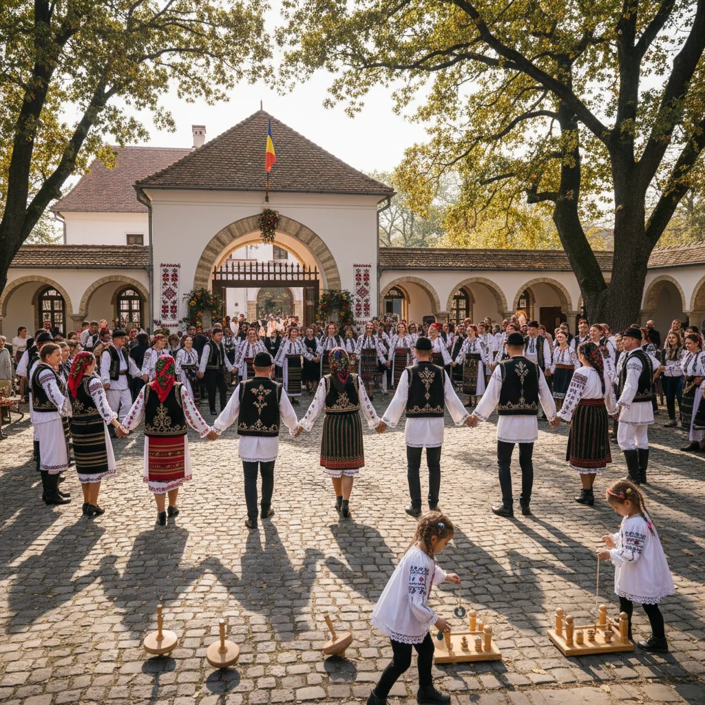 Unirea sărbătorită prin jocuri și obiceiuri populare la Muzeul Județean