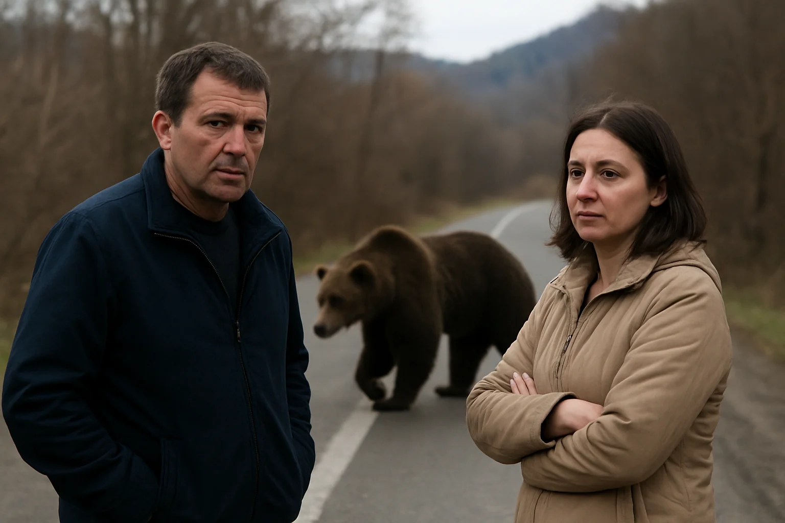 Urși observați în trei localități din Gorj: Intervenții Jandarmerie