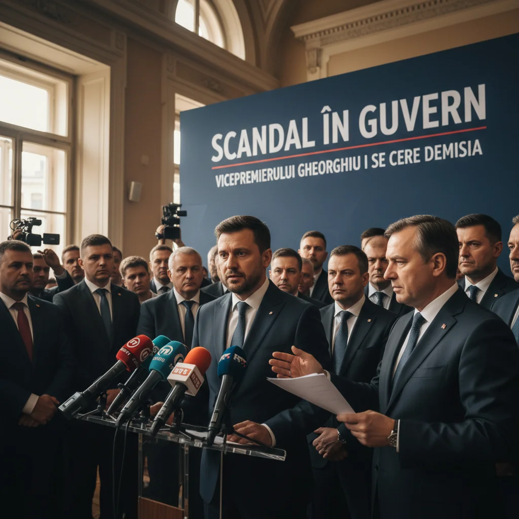 Vicepremierul Gheorghiu, în centrul scandalului, cere demisia