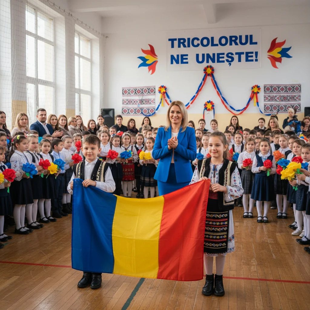 Ziua Națională, marcată cu emoție la Școala Gimnazială Nr. 1 Albeni