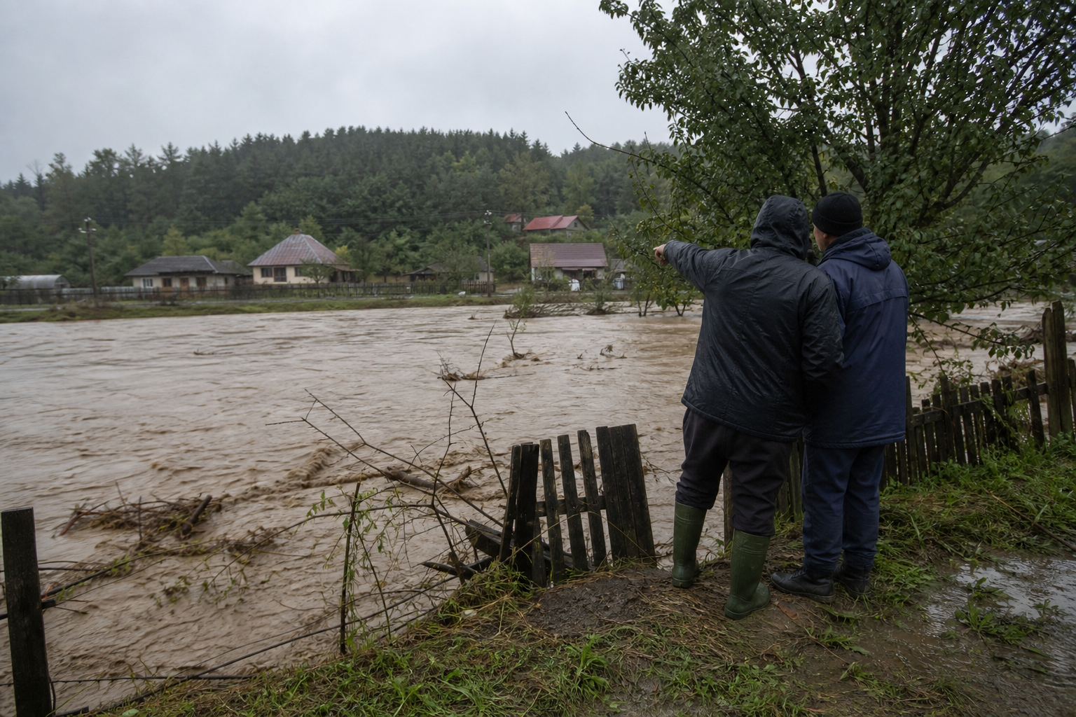Cod galben de inundații: ce trebuie să știi și care sunt județele vizate